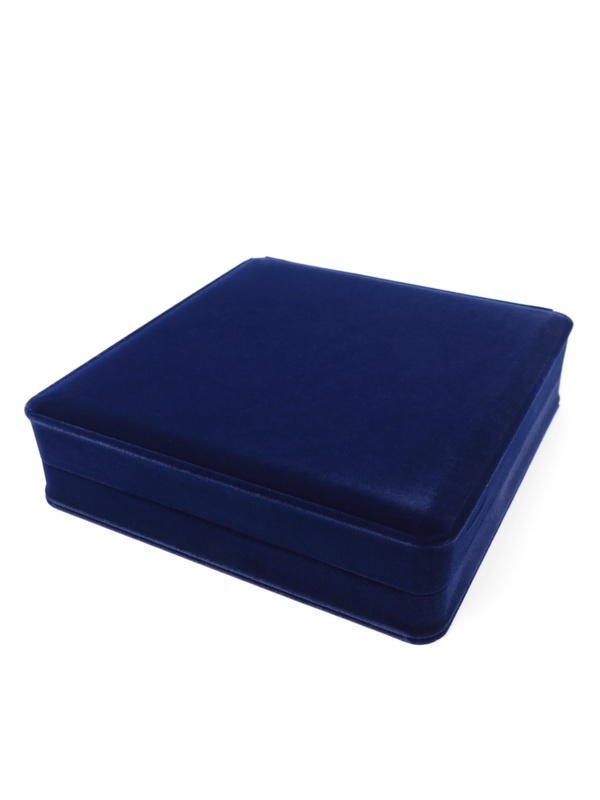  Футляр (186х192х50 мм) под орден на пятиугольной колодке и удостоверение (75х105х6 мм), тёмно-синий