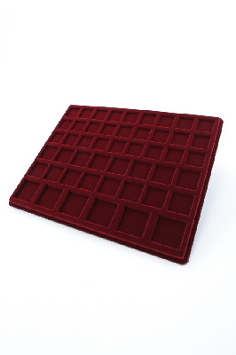 Планшет S (234х296х12 мм) для монет MIX 2 (49 ячеек)