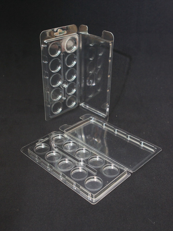 Блистерная упаковка для набора косметики (10 предметов)