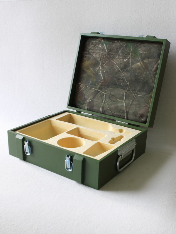 Флокированный ложемент под набор продуктов Госрезерва