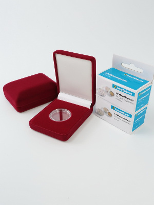 Футляр (61х79х32 мм) для монеты, медали диаметром 23,5 мм или 24 мм в капсуле Leuchtturm (диаметр ячейки 30 мм) Футляр (61х79х32 мм) для монеты, медали диаметром 23,5 мм или 24 мм в капсуле Leuchtturm (диаметр ячейки 30 мм)