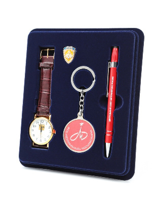 Сувенирная упаковка (162х191х20 мм) для подарочного набора «Ветеран МЧС России»