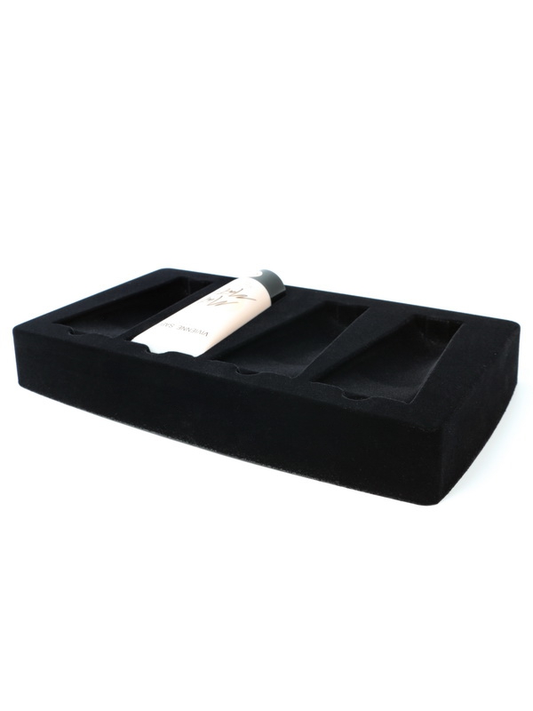 Флокированный ложемент под набор косметики