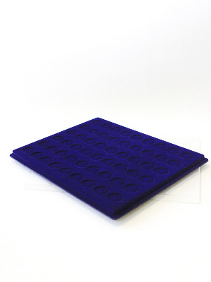 Планшет S (234х296х12 мм) для монет d-24 мм (54 ячейки) Планшет S (234х296х12 мм) для монет d-24 мм (54 ячейки)