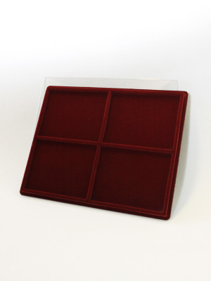 Планшет S (234х296х12 мм) на 4 ячейки (103х134х9 мм) Планшет S (234х296х12 мм) на 4 ячейки (103х134х9 мм)