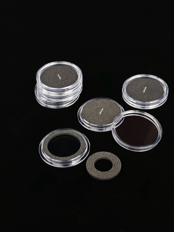 Капсулы для монет Mini с разделительными кольцами для монет 10-27,6 мм (I) (внешний диаметр 33 мм), в упаковке 10 шт