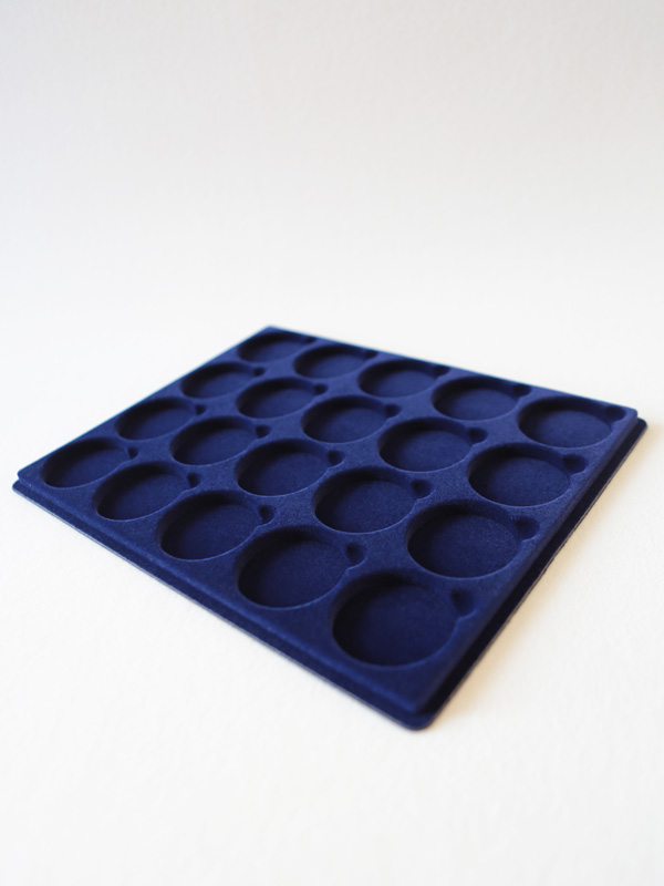 Планшет S (234х296х12 мм) для монет в капсулах d-50 мм (20 ячеек) Планшет S (234х296х12 мм) для монет в капсулах d-50 мм (20 ячеек)