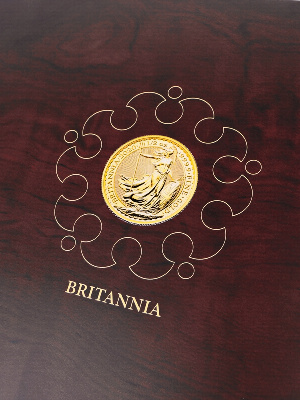 Нанесение изображения для золотых монет «Britannia» (Британия)