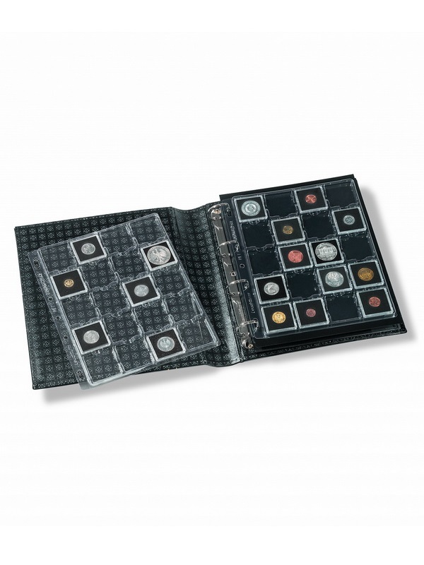 Листы-обложки SNAP из прозрачного пластика для монет в капсулах Quadrum Leuchtturm. Упаковка из 2 листов. Leuchtturm, 361439 Листы-обложки SNAP из прозрачного пластика для монет в капсулах Quadrum Leuchtturm. Упаковка из 2 листов. Leuchtturm, 361439