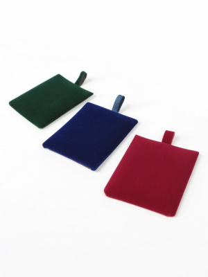 Ложемент, вкладыш 55х66х6 мм. Универсальная подушка с петелькой, светло-бордовый  Ложемент, вкладыш 55х66х6 мм. Универсальная подушка с петелькой, светло-бордовый