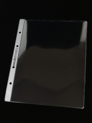 Лист формата ОПТИМА (Россия) (201х251 мм) из прозрачного пластика на 1 ячейку (178х244 мм). Professional. Albommonet, ЛБ1
