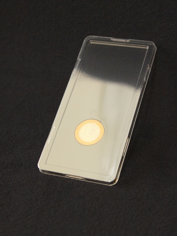 Блистер с крышкой под монету d-27 мм