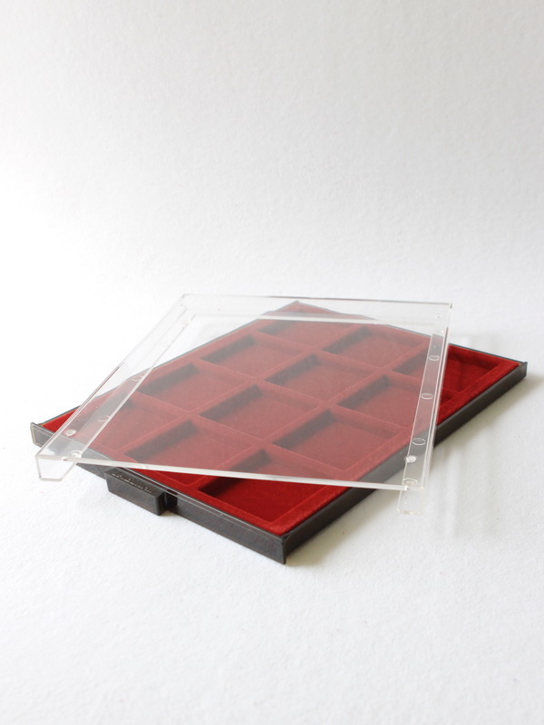  Кассета МВ на 12 ячеек (60х60х7 мм), светло-бордовый