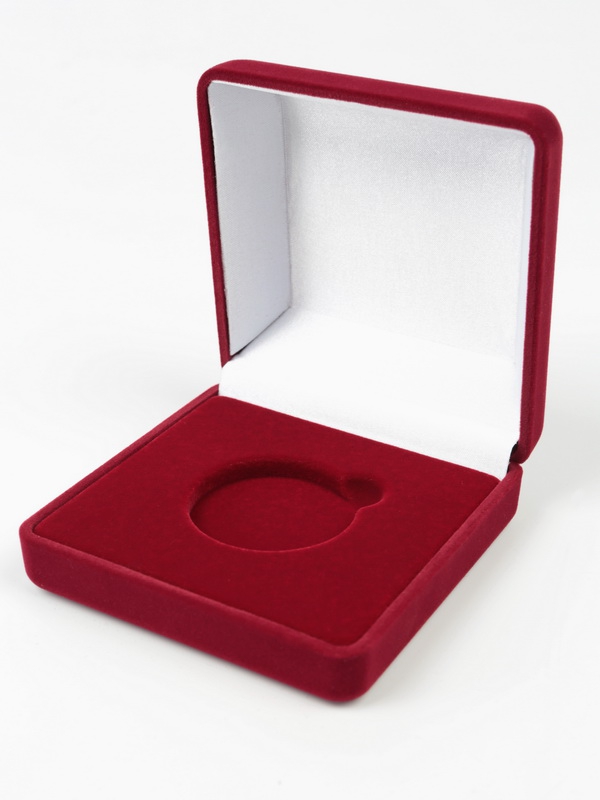 Футляр (92х92х40 мм) для монеты, медали (диаметр 40 мм, глубина 5 мм) Футляр (92х92х40 мм) для монеты, медали (диаметр 40 мм, глубина 5 мм)