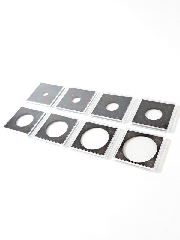 Капсулы 50х50 мм для монет 10,5 мм (в упаковке 10 шт)