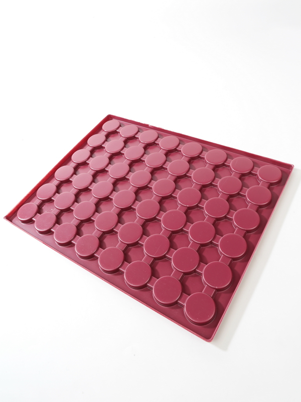 Вставка в кассету МВ для 48 монет в капсулах CAPS 19,5-21,5 мм Leuchtturm. Диаметр ячейки 27,5 мм. Leuchtturm, 319906