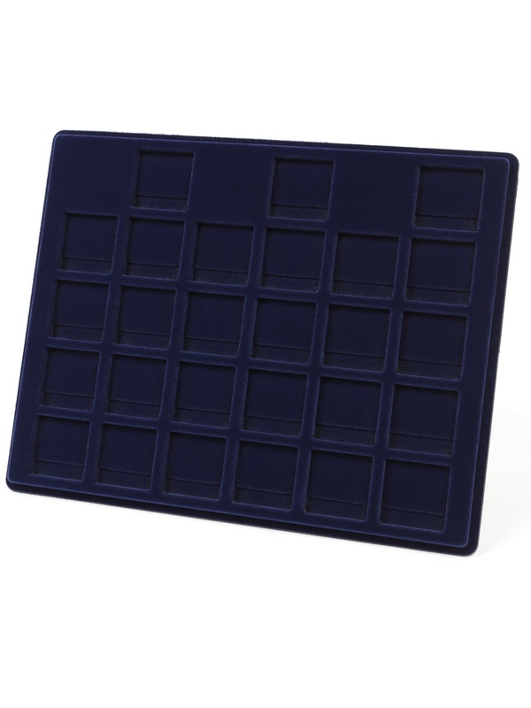  Планшет S (234х296х12 мм) для монет СССР регулярного выпуска. 1961–1991. В капсулах Quadrum Mini, тёмно-синий