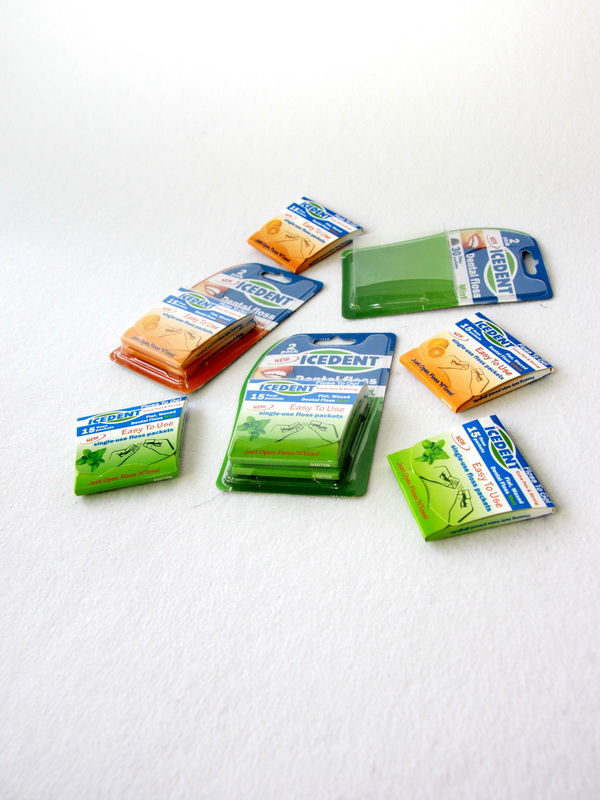 Блистер с приваркой для зубной нити