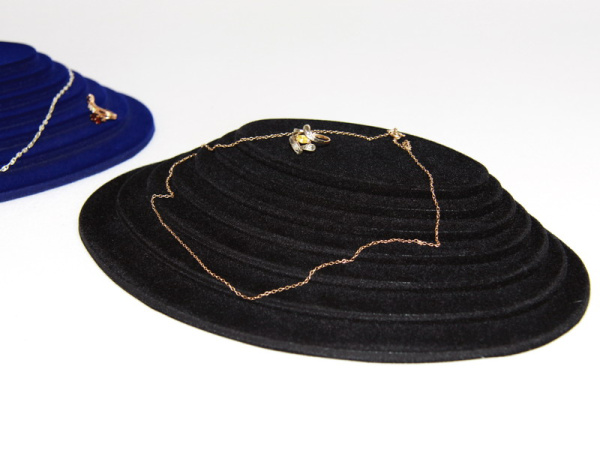 Флокированный ложемент под украшения