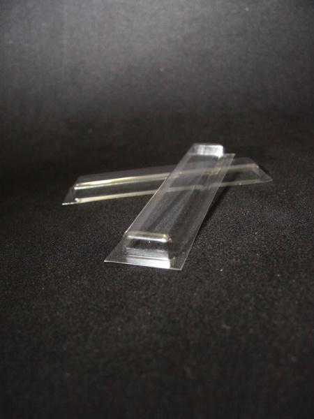 Блистер с загибом краев под изделие 29,5х158,5х13 мм