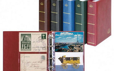 Альбомы и листы LOTOS для почтовых открыток, Lindner