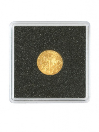 Капсулы Carree для монет 18 мм (в упаковке 4 шт). Lindner, 2240018
