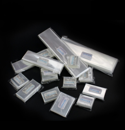 Чехлы для марок (35х40 мм), прозрачные, упаковка 100 шт. PCCB MINGT, 810105
