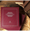 Папка-переплёт формата ОПТИМА. Бордовый. Альбо Нумисматико, Россия Папка-переплёт формата ОПТИМА. Бордовый. Альбо Нумисматико, Россия