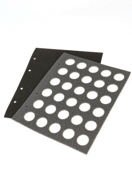 Лист для 30 кромчатых пробок формата OPTIMA. Albommonet, Россия