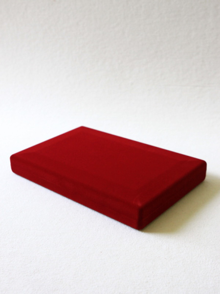  Футляр (217х141х29 мм) для 7 монет в капсулах (диаметр 46 мм) , светло-бордовый