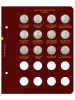 Альбом для серии памятных монет РФ номиналами 1, 2, 5 рублей с 1999 года. Альбо Нумисматико, 109-20-07