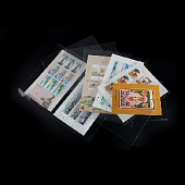Чехлы для марочных листов, документов (310х420 мм), прозрачные, упаковка 100 шт. PCCB MINGT, 810140