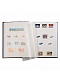 Альбом для марок (кляссер COMFORT). 16 листов (32 страницы) из белого картона с промежуточными листами из пергамина. Синий. Leuchtturm, 341309