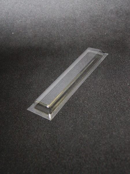 Блистер с загибом краев под изделие 29,5х158,5х13 мм