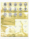 Комплект прокладочных листов с листами для квотеров США (листы с клапаном). СомС