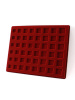 Планшет S (234х296х12 мм) для наборов разменных монет Евро (Euro). Вид 3, тёмно-бордовый  Планшет S (234х296х12 мм) для наборов разменных монет Евро (Euro). Вид 3, тёмно-бордовый