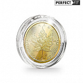 Капсулы Ultra Perfect Fit для монеты Maple Leaf 1 унция золото (30 мм), в упаковке 10 шт. Leuchtturm, 365300