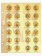 Комплект прокладочных листов с листами для юбилейных долларов США (листы с клапаном). СомС
