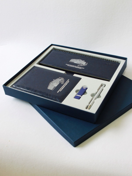 Флокированный ложемент под бизнес набор из 4 предметов