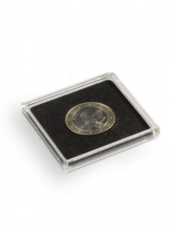 Капсулы Quadrum для монет 39 мм (в упаковке 10 шт). Leuchtturm, 319903