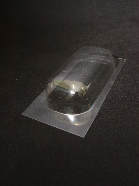 Блистер с загибом краев под изделие 72х146х39 мм