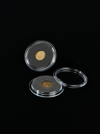 Капсула с дистанционным кольцом для монеты 15 мм
