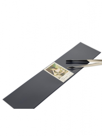 Клеммташи для марок HAWID 217х30 мм, оборотная сторона чёрная, упаковка 25 шт, 324076 (1030)
