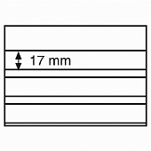 Планшеты Standard PS для марок (карточки-кулисы) 158х113 мм, 3 клеммташе (в упаковке 10 шт). C6. С защитной плёнкой. Leuchtturm, 331723/10