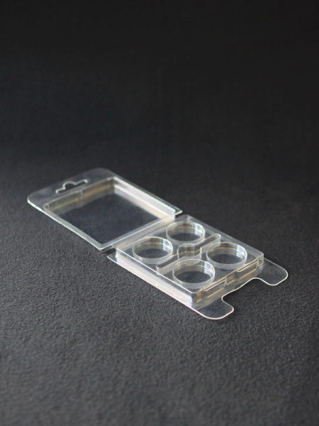 Блистерная упаковка для набора косметики (4 предмета)