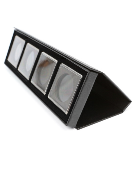 Футляр Airbox (243х74х20 мм) для 4 монет в капсулах Quadrum (50х50х6 мм). Leuchtturm, 347318 Футляр Airbox (243х74х20 мм) для 4 монет в капсулах Quadrum (50х50х6 мм). Leuchtturm, 347318
