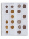 Лист-обложка для монет OPTIMA 34 (202х252 мм) из прозрачного пластика на 24 ячейки (39,5х38,5 мм). Диаметр 34 мм. Leuchtturm, 319236/1
