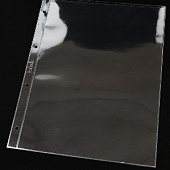 Лист-обложка ГРАНДЕ (Россия) (245х310 мм) из прозрачного пластика на 1 ячейку (224х302 мм). СомС, ЛБФ1-G