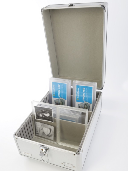 Кофр CARGO MULTI для коллекционеров, серебристый. А5. Leuchtturm, 317821 Кофр CARGO MULTI для коллекционеров, серебристый. А5. Leuchtturm, 317821