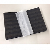 Альбом для марок (кляссер CLASSIC). А5. 8 листов (16 страниц) из чёрного картона с промежуточными листами из пергамина. Чёрный. Prinz, 2004
